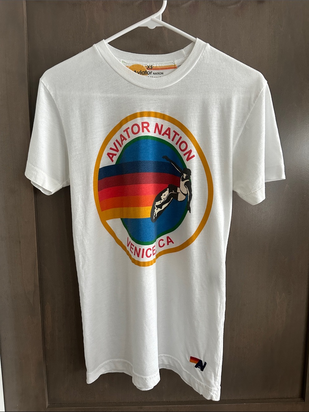 Aviator Nation Venice Signature Tee White Size XS - Picture 2 of 11